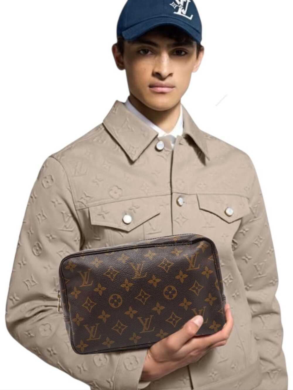 Like New! Authentic Louis Vuitton Monogram Trousse Toilette 23 Pouch LV COSMETIC